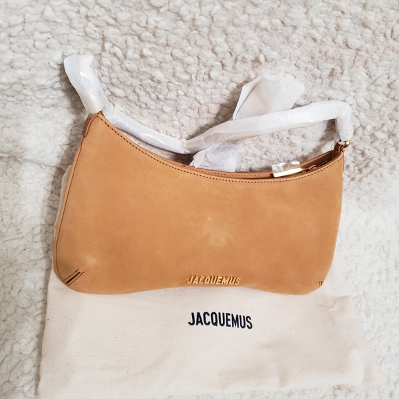 Jacquemus Le Bisou Cadenas Suede Shoulder Bag - Picture 3 of 15